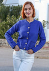 Rant and Rave Chantelle Knit Cardigan, Blue