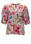 Rant and Rave East Floral Blouse, Pink Multi