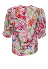 Rant and Rave East Floral Blouse, Pink Multi