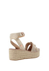 Rant & Rave Anika Woven Platform Sandals, Gold