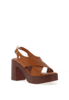 Rant & Rave Lira Heeled Sandals, Tan
