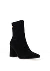 Rant and Rave Rena Faux Suede Sock Boot, Black