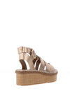 Rant & Rave Jodie Gladiator Platform Sandals, Champagne