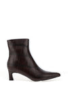 Rant and Rave Malik Snaked Printed Ankle Boots, Brown