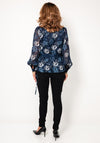 Rant & Rave Jelena Floral Button up Top, Navy