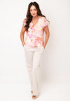Rant and Rave Emry Floral Blouse, Pink