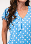 Rant and Rave Emry Polka Dot Blouse, Blue