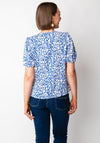 Rant and Rave Willa Floral Blouse, Blue