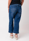 Rant and Rave Tavie Pocket Front Cropped Jeans, Blue