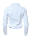 Rant & Rave Kayla Short Denim Jacket, Optic White