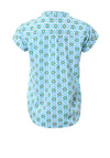Rant & Rave Inga Frill Collar Top, Blue