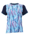 Rant & Rave Leona Print Torso Top, Navy