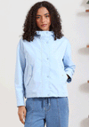 Rant & Rave R&R Emma Hooded Jacket, Sky Blue