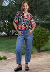 Rant & Rave Bobby Barrel Regular Leg Jeans, Blue