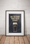 Ray Hurley Closing Time Framed Art, 44x34cm
