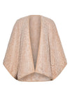 Rebelle One Size Cosy Frost Soft Cape, Beige