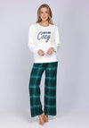 Rebelle Lets Get Cozy Pyjama Set, Green