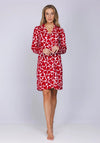 Rebelle Endless Love Long Sleeve Nightshirt, Red