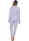 Rebelle Silver Frost Cuffed Pyjama Set, Grey