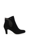 REDZ Embellished Heeled Ankle Boots, Black