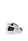 Redz Laced Colour Block Chunky Trainers, Navy Multi