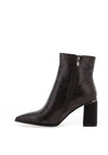 Redz Point Toe Heeled Ankle Boot, Brown