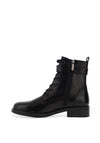 Regarde le Ciel Roxana Embellished Military Boots, Black