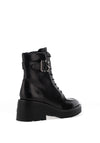 Regarde le Ciel Sadhy Embellished Military Boots, Black