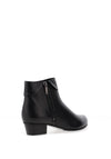 Regarde Le Ciel Stefany 03 Leather Glove Heeled Boots, Black