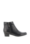 Regarde Le Ciel Stefany Leather Laced Heeled Boots, Black