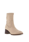 Remonte Faux Suede Heeled Boots, Beige