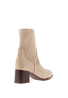 Remonte Faux Suede Heeled Boots, Beige