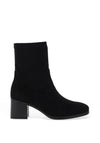 Remonte Faux Suede Heeled Boots, Black