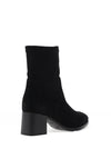 Remonte Faux Suede Heeled Boots, Black