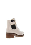 Remonte Laced Heeled Boots, Stone