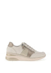 Remonte Multi Texture Wedge Trainers, Neutral