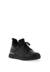 Remonte Chunky Key Sole Trainers, Black