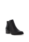 Remonte Croc Print Ankle Boots, Black