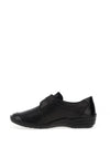 Remonte Velcro Fastened Comfort Shoes, Black