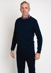 Remus Uomo Merino Blend Knit Sweater, Navy