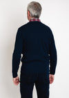 Remus Uomo Merino Blend Knit Sweater, Navy