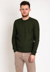 Remus Uomo Knit Sweater, Olive