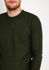 Remus Uomo Knit Sweater, Olive