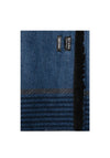 Remus Uomo Contrast Stripe Design Scarf, Navy