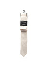 Remus Uomo Linen Tie & Pocket Square, Stone