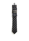 Remus Uomo Tie & Pocket Square, Navy