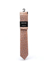 Remus Uomo Floral Tie and Pocket Square, Peach