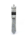 Remus Uomo Floral Tie and Pocket Square, Pastel Blue