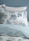 RHS Japanese Garden Printed Duvet Cover Set, Green