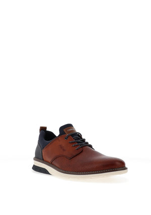 Rieker Men’s Slip on Casual Shoes, Cognac
